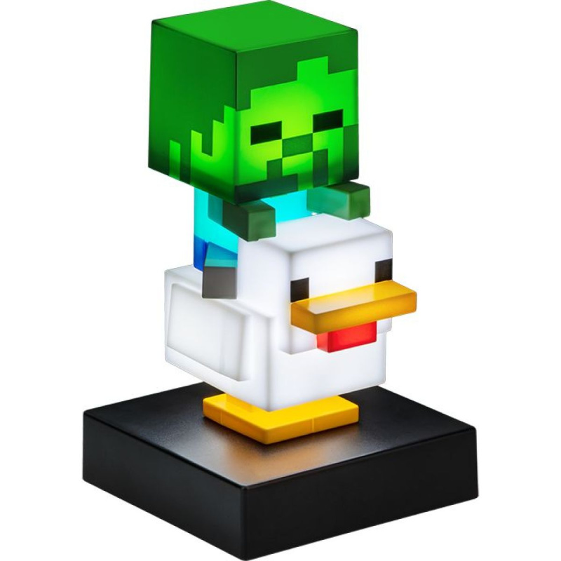 Minecraft Icon Light – Chicken Jockey lampička