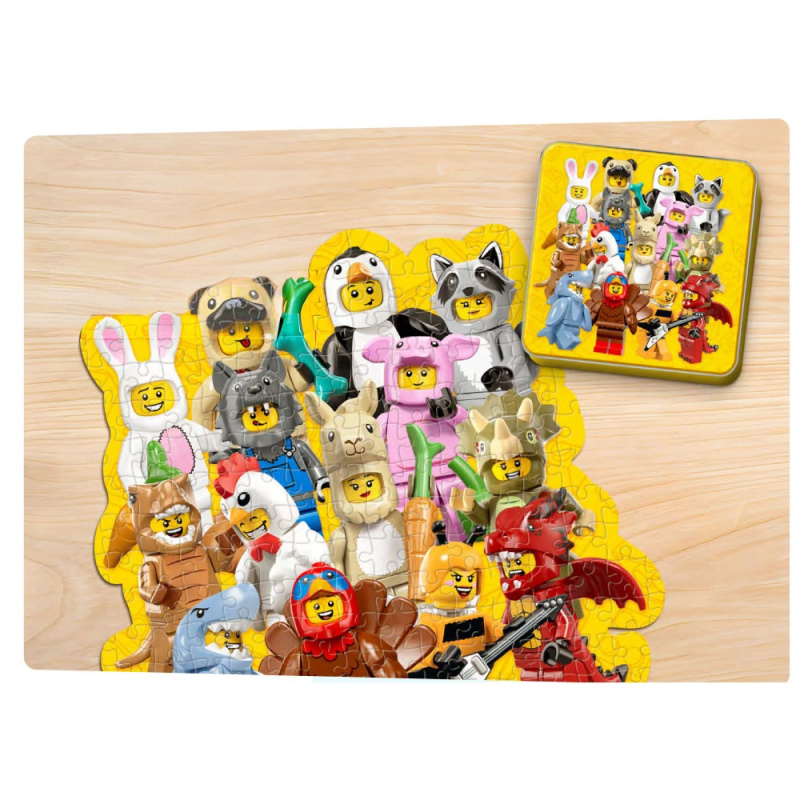 Puzzle LEGO v plechovém boxu (250 dílků)