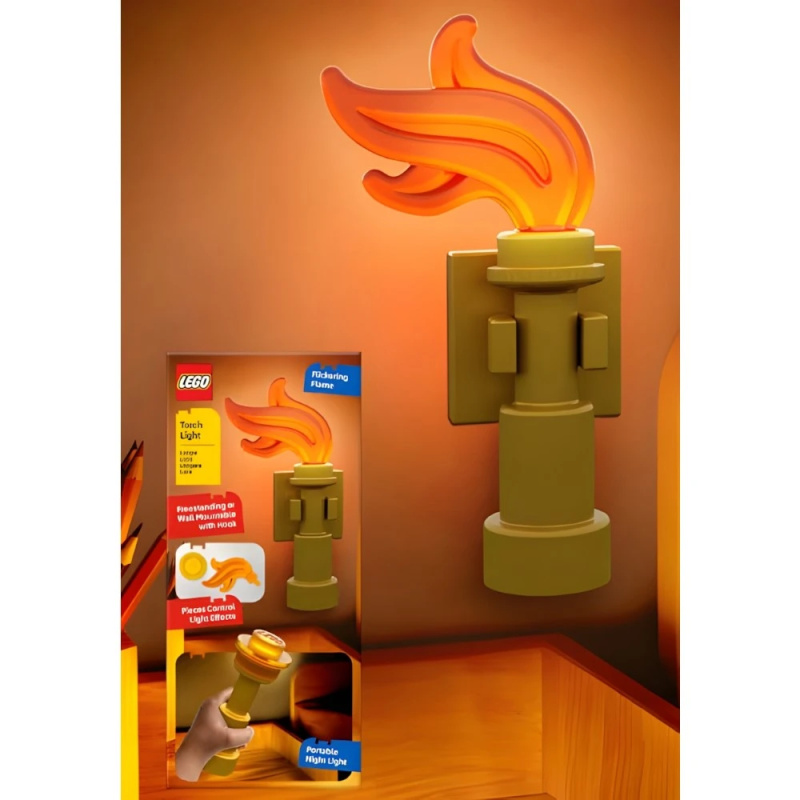Lampa LEGO Pochodeň