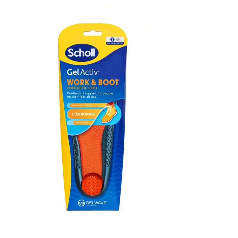 Scholl GelActiv Insole Work vložky do bot 1 pár