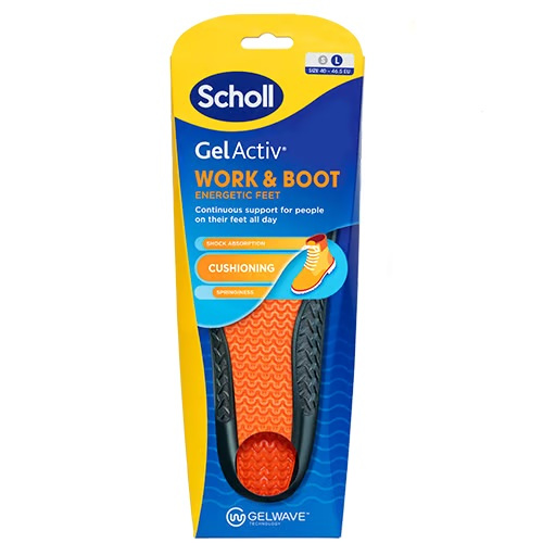 Scholl GelActiv Insole Work vložky do bot 1 pár