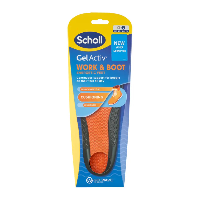 Scholl GelActiv Insole Work vložky do bot 1 pár