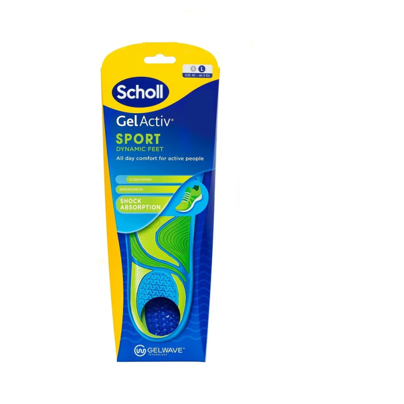 Scholl GelActiv Sport Large vložky do bot 1 pár