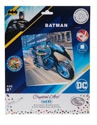 Crystal Art pohlednice Batman 18 × 18 cm