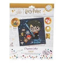Crystal Art pohlednice – HARRY POTTER Family 18 × 18 cm