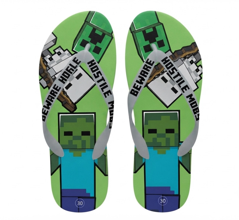 Dětské žabky Minecraft – Velikost 4