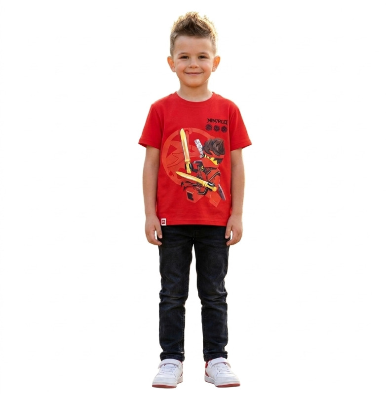 Dětské tričko LEGO NINJAGO – Červená – 365404-3