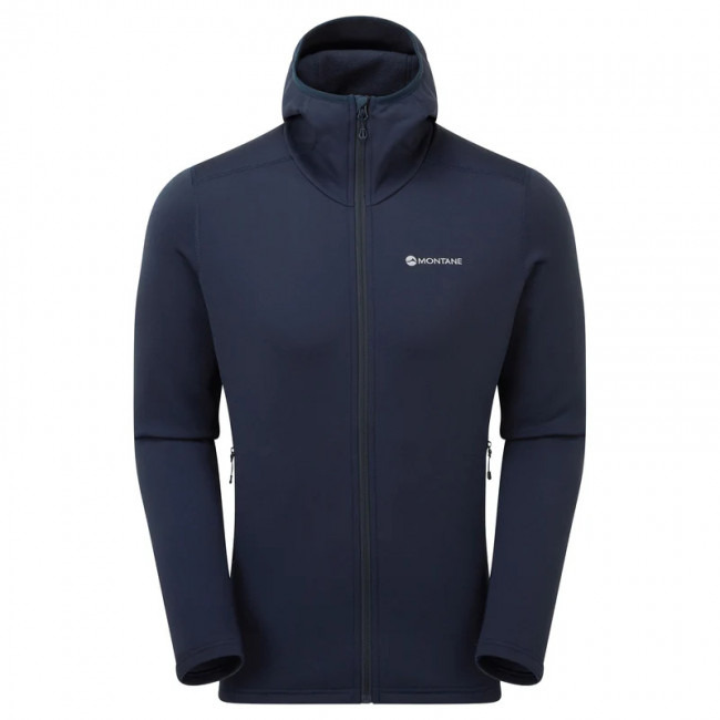 Montane Fury Hoodie, fleecová bunda, pánská, modrá