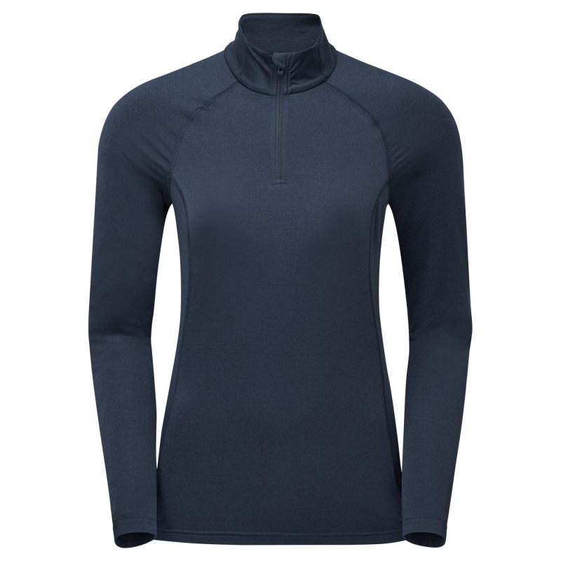 Montane F Dart Xt Zip Neck, dámské, modrá