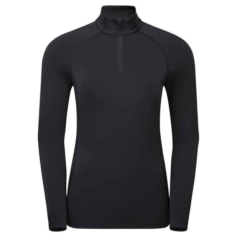 Montane F Dart Xt Zip Neck, dámské, černá