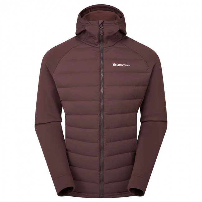 Montane Composite Hoodie, péřová bunda, pánské, hnědá