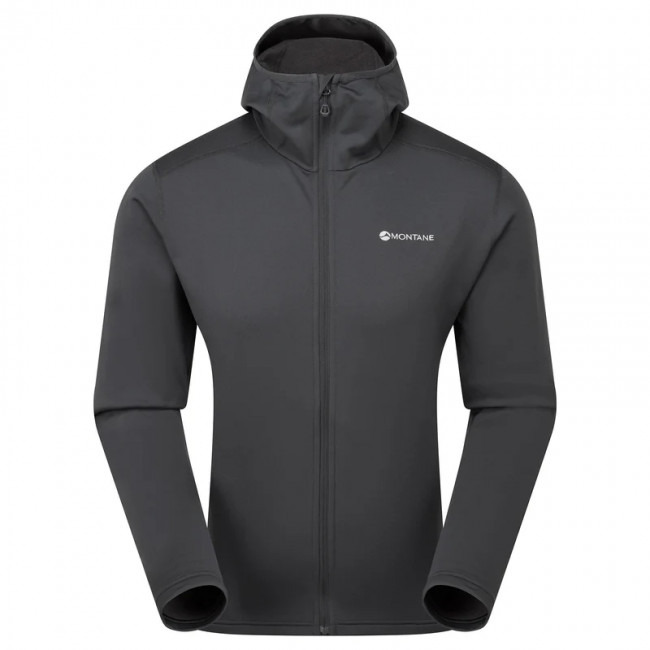Montane Fury Lite Hoodie, fleecová mikina, pánská, šedá