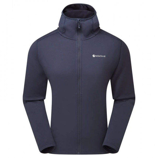 Montane Fury Lite Hoodie, fleecová mikina, pánská, modrá