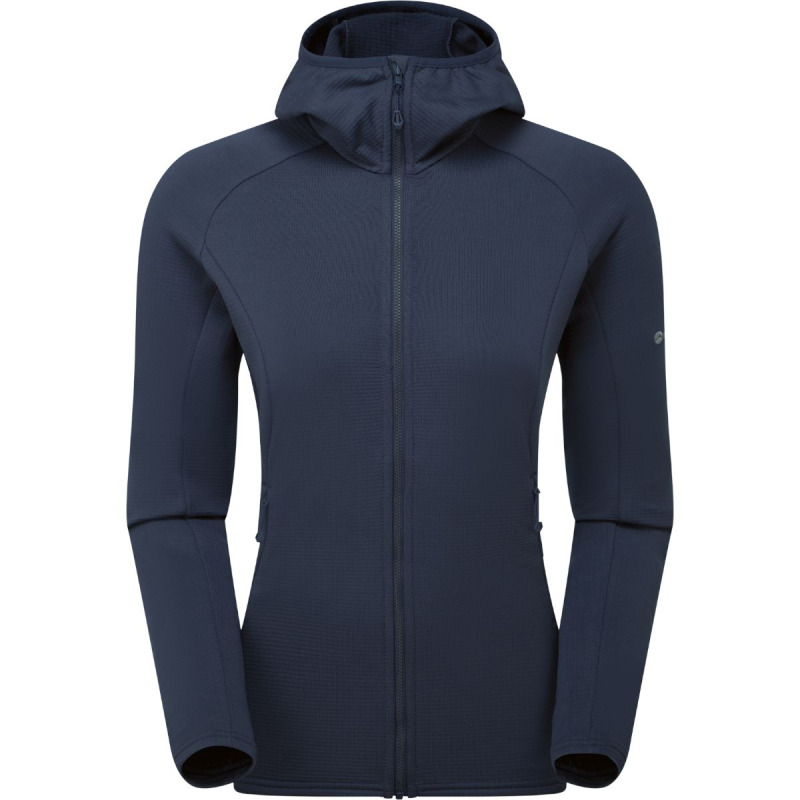 Montane F Protium Hoodie, fleecová mikina, dámská, modrá