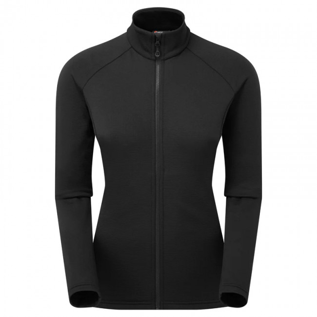 Montane F Protium Jacket, fleecová bunda, dámská, černá