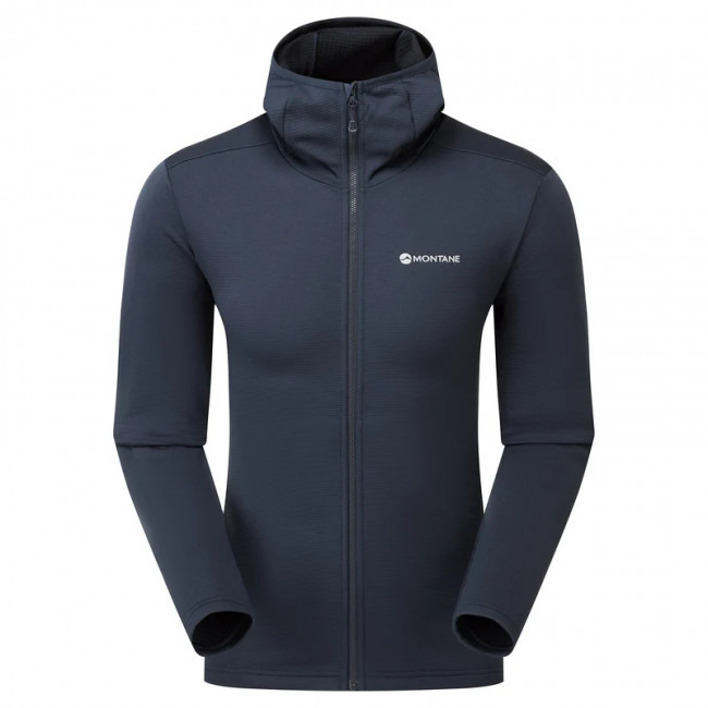 Montane Protium Hoodie, fleecová mikina, pánská, modrá
