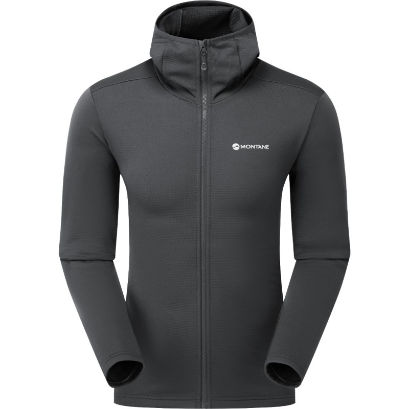 Montane Protium Hoodie, fleecová mikina, pánská, šedá