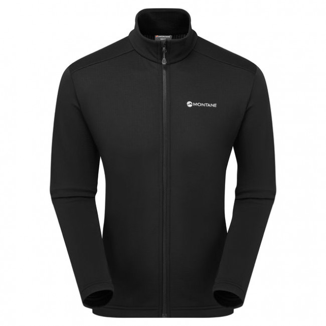 Montane Protium Jacket, fleecová bunda, pánské, černá