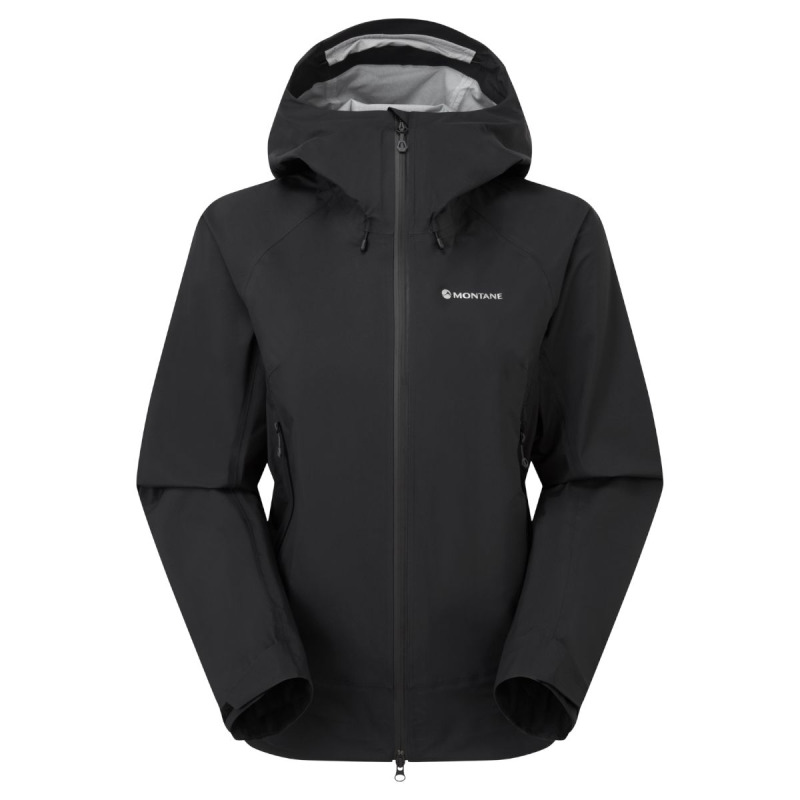 Montane F Torren Jacket, nepromokavá bunda, dámská, černá