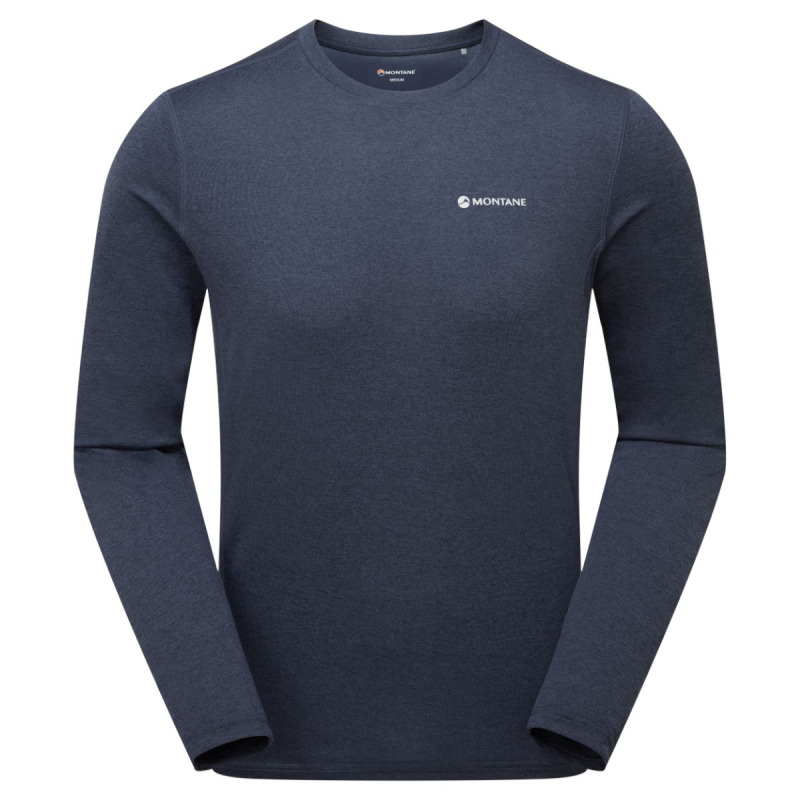 Montane Dart Long Sleeve T-Shirt, pánské, modrá