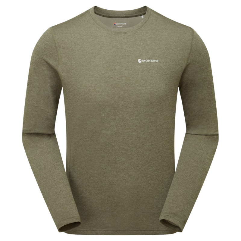 Montane Dart Long Sleeve T-Shirt, pánské, zelená