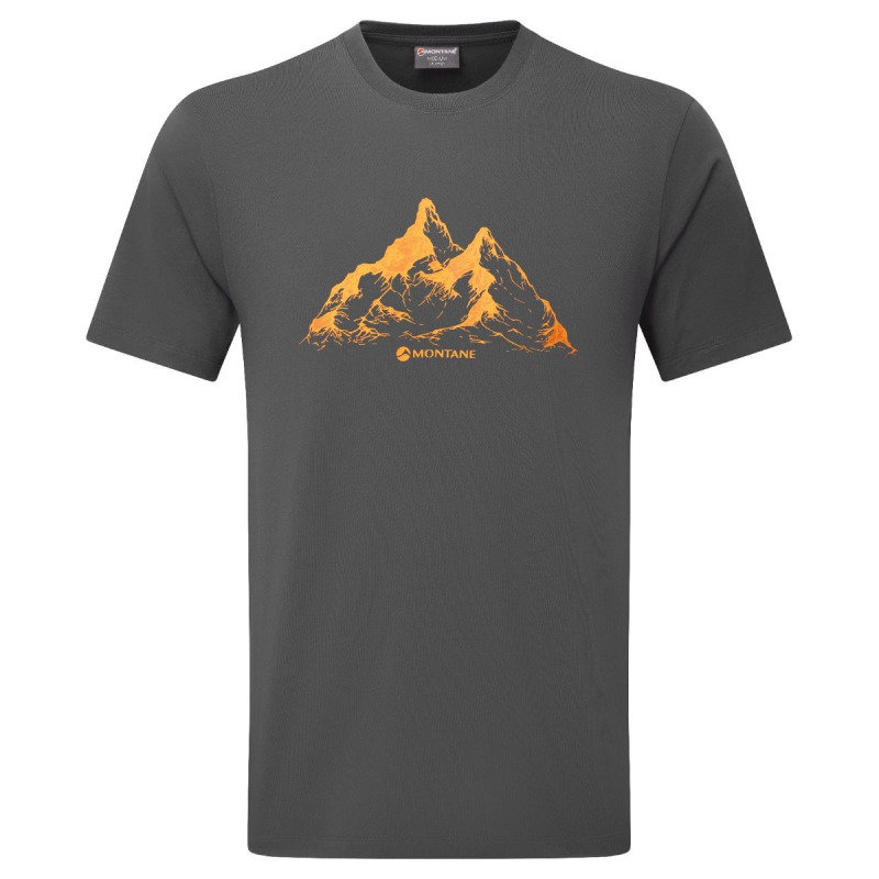 Montane Dual Mountain T Shirt, pánské, šedá