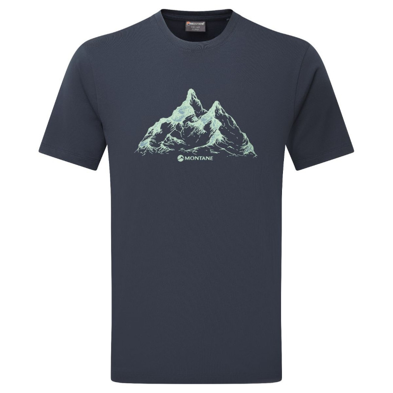 Montane Dual Mountain T Shirt, pánské, modrá