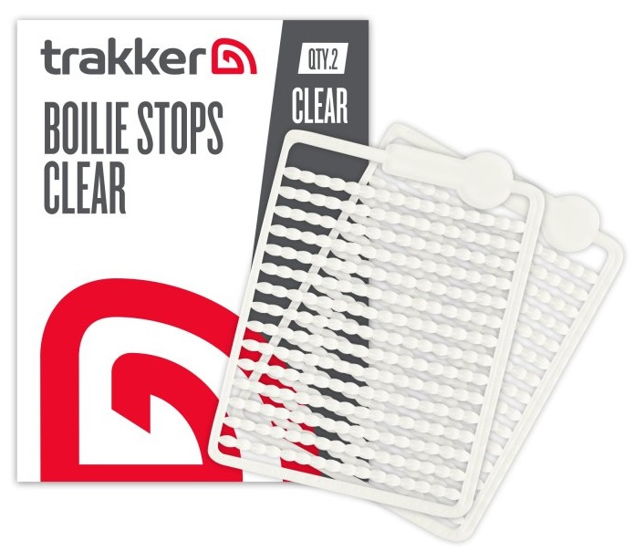 Trakker zarážky boilie stops clear 240 ks