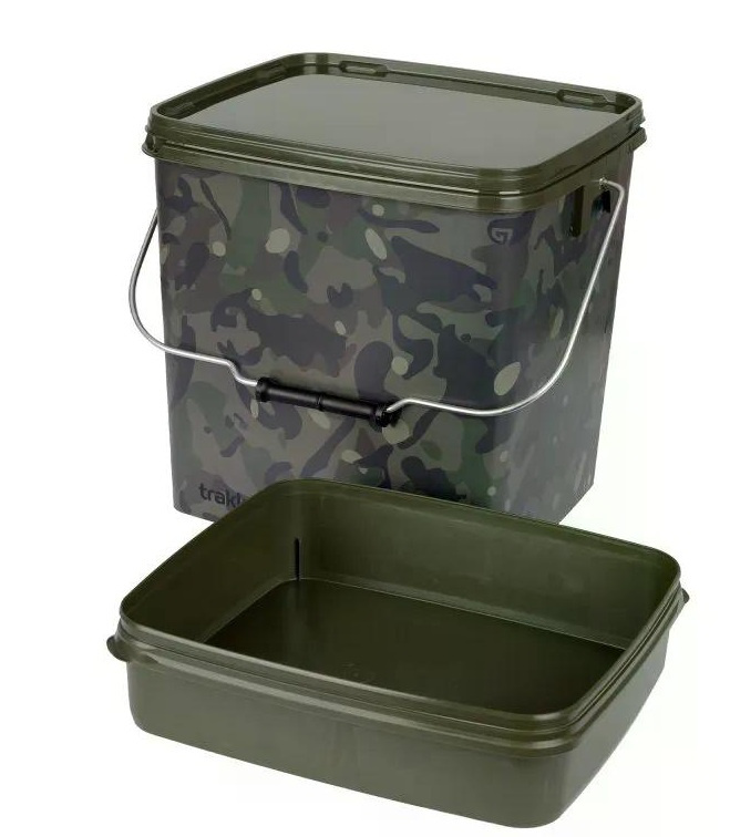 Trakker kbelík camo square container 13l