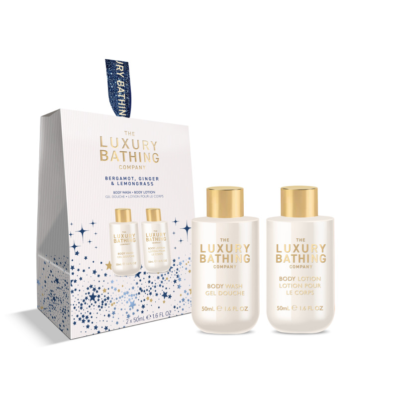 Grace Cole Dárková mini sada Bergamot, Zázvor & Lemongrass 2 ks