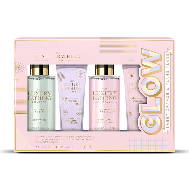 Grace Cole Dárková sada péče o tělo Pomeranč & Ylang Ylang 4 ks