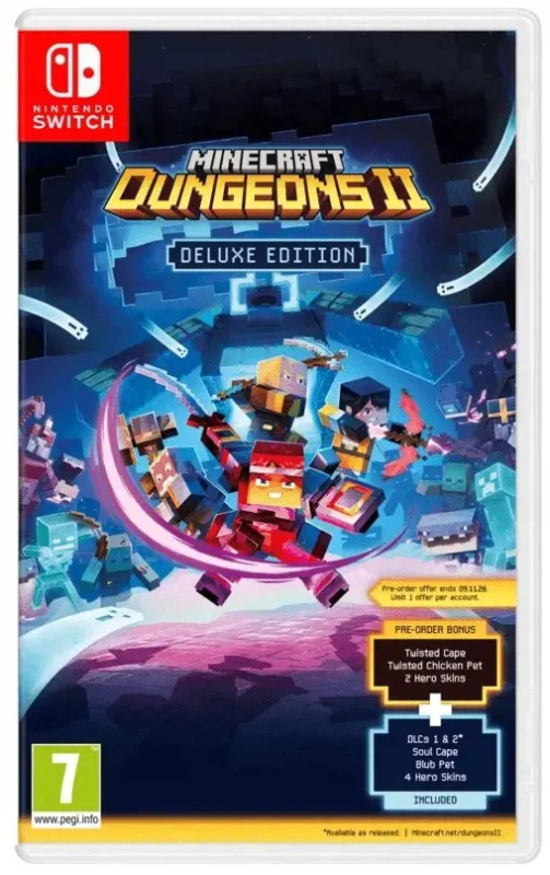 Minecraft Dungeons 2 Deluxe Edition (Switch)
