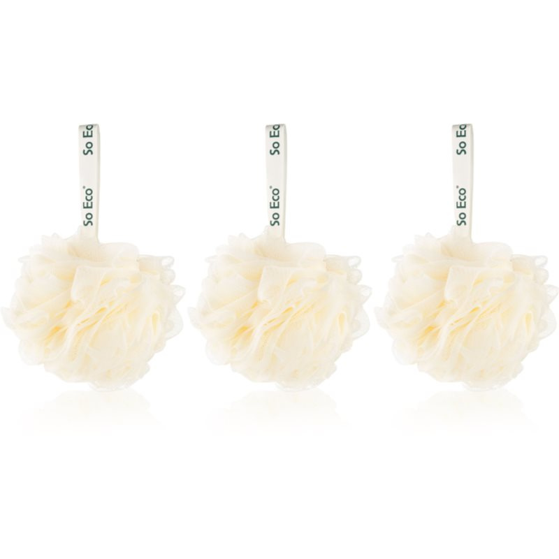 So Eco Bath & Shower Pouf mycí houba 3 ks