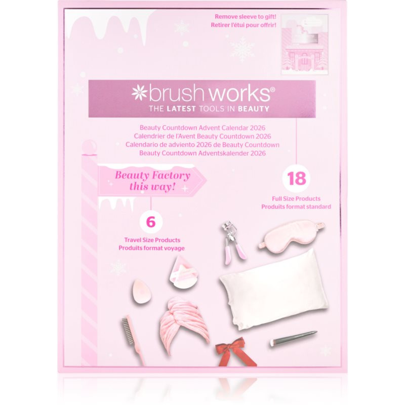 Brushworks Beauty Countdown Advent Calendar 2026 adventní kalendář