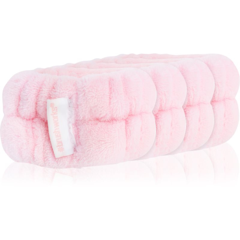 Brushworks Microfibre Wrist Wash Bands náramky proti stékající vodě při mytí obličeje z mikrovláken
