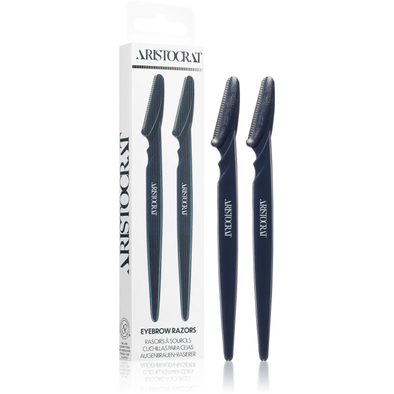 Aristocrat Eyebrow Razors břitva na obočí 2 ks