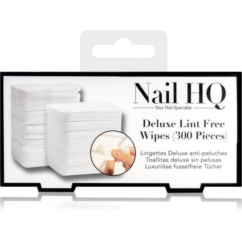 Nail HQ Deluxe Lint Free Wipes čisticí tampónky na nehty 300 ks