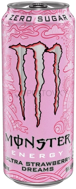 Monster Energy Ultra 500 ml - Jahodový sen