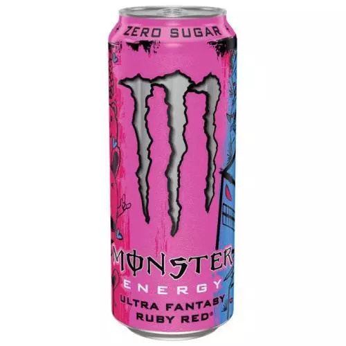 Monster Energy Ultra Fantasy Ruby Red Zero Sugar plech