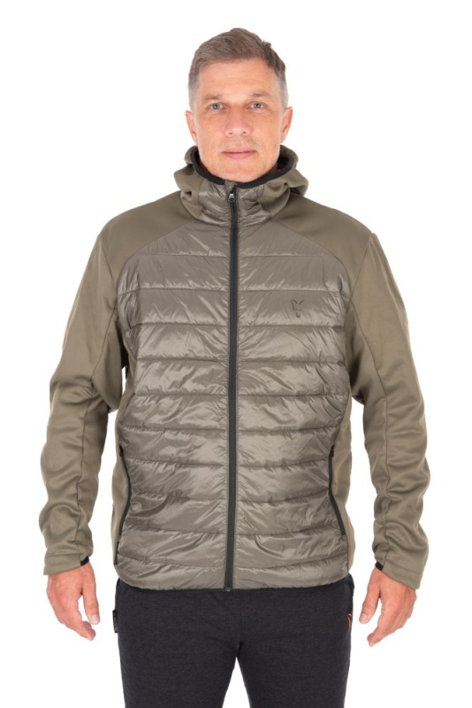 Fox bunda collection hybrid jacket green black - s