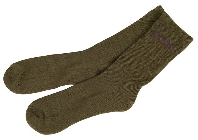 Fox ponožky green socks 3 - pack zelené - 40-43