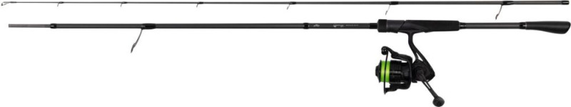 Fox rage přívlačový set prut + naviják + příslušenství warrior st medium spin combo