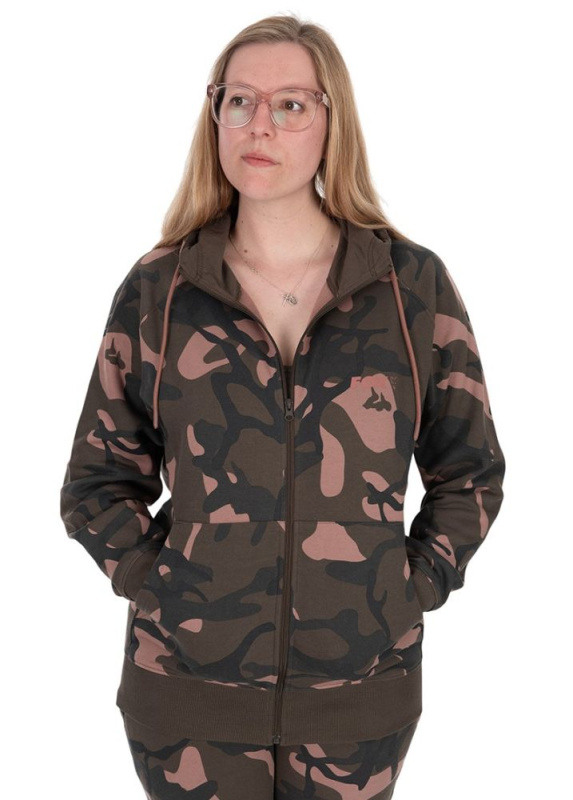 Fox dámská mikina womens zipped camo hoodie - xl