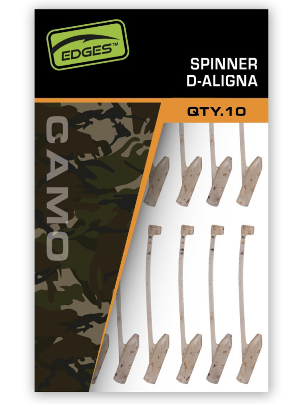 Fox rovnátka edges camo spinner d- aligna 10 ks - standard