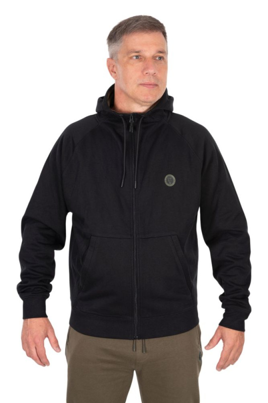 Fox mikina collection zipped hoody black - m