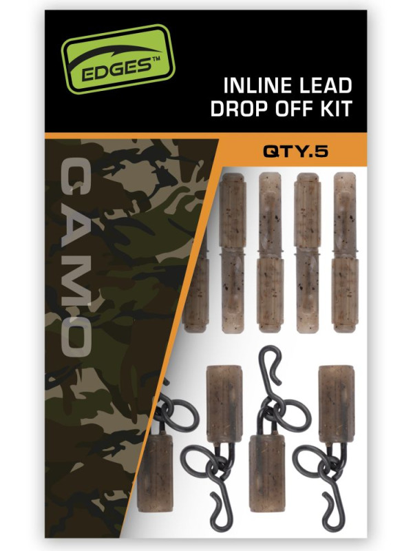 Fox závěsky edges camo inline lead drop off kits 5 ks
