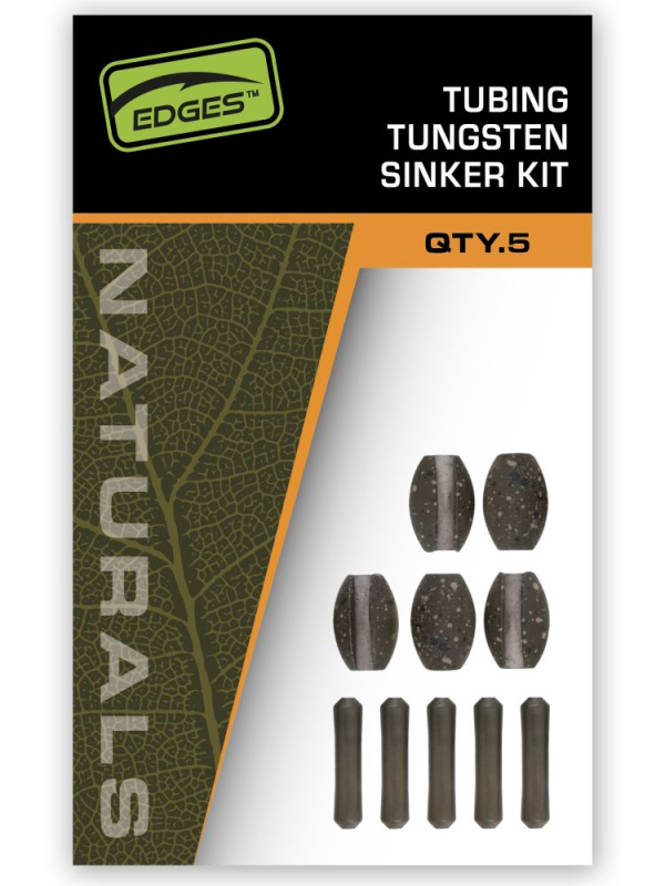 Fox zátěž edges tubing tungsten sinker kit 5 ks