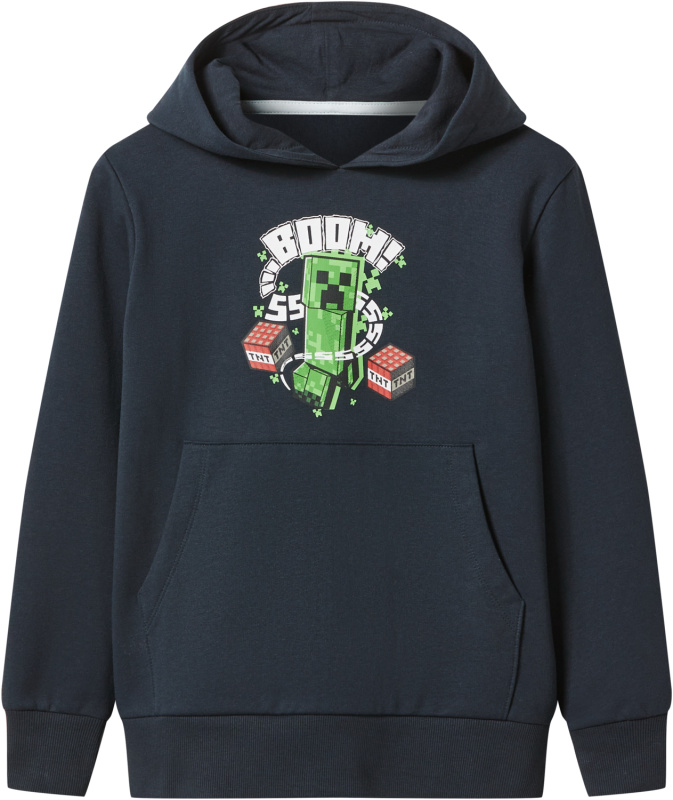 Minecraft Chlapecká mikina (navy modrá, 122/128)