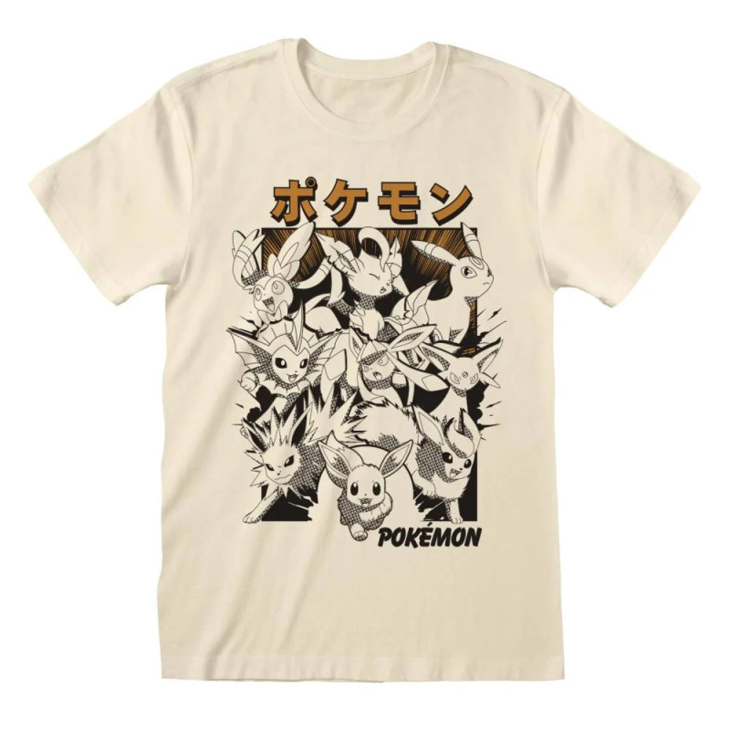 Tričko Pokémon - Eeveelution, velikost M