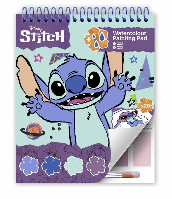 Lilo a Stitch blok s omalovánkami a barvami